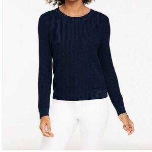Talbots Women's Sweater Indigo Blue